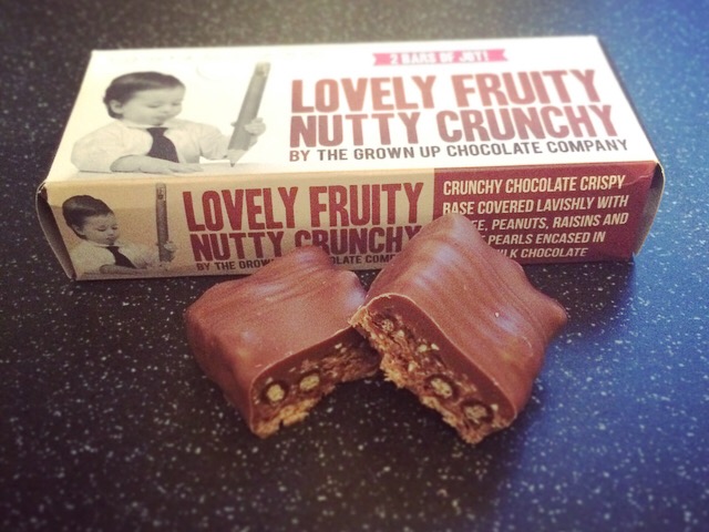The Grown Up Chocolate Company Lovely Fruity Nutty Crunchy