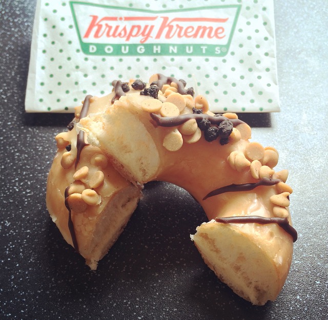 Krispy Kreme Reese's Peanut Butter Crunch Glazed