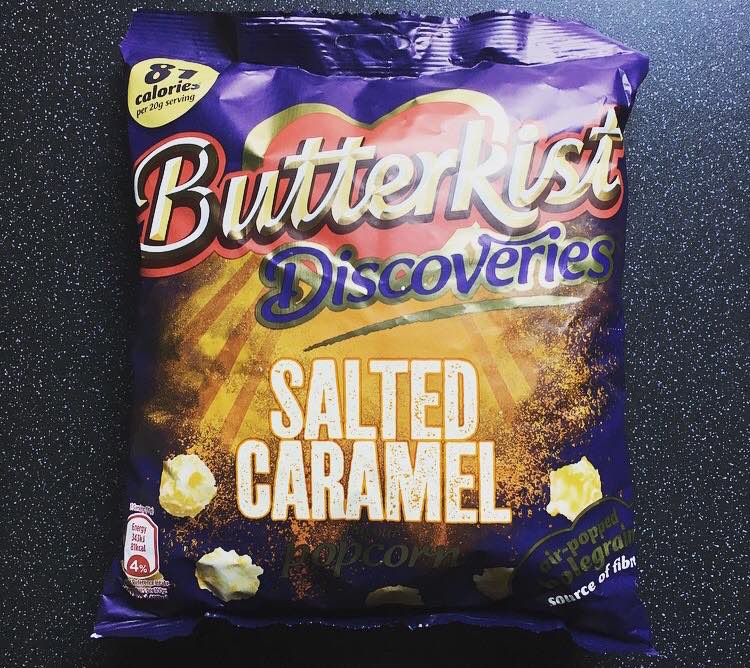 Butterkist Discoveries Salted Caramel Popcorn