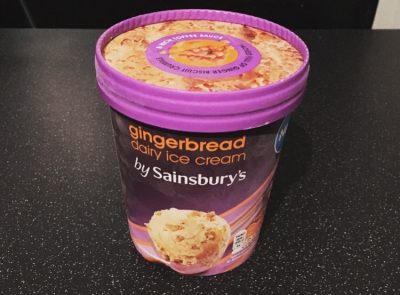 Gingerbread Ice Cream Sainsbury's