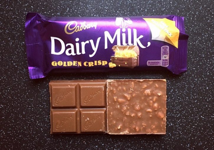 Irish Cadbury Dairy Milk Caramello & Golden Crunch