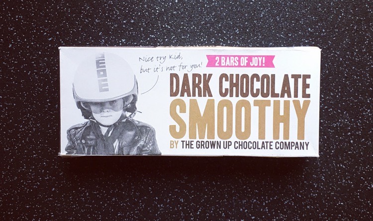 The Grown Up Chocolate Company Dark Chocolate Smoothy