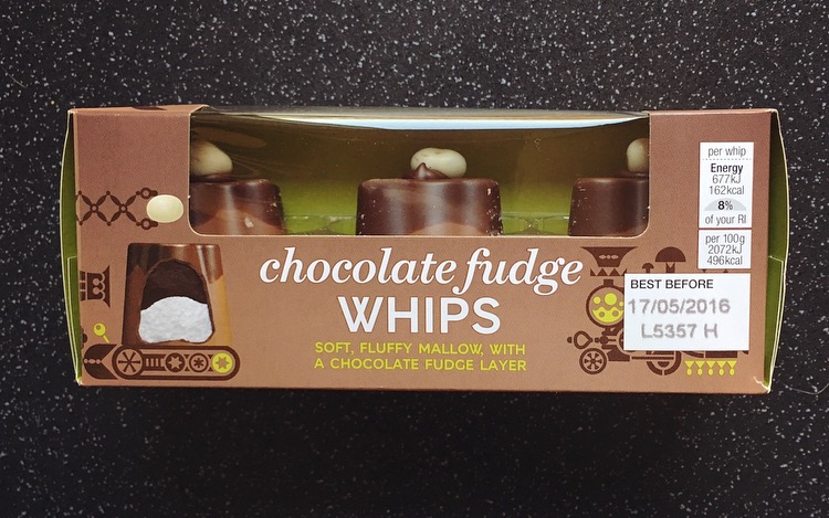 Marks & Spencer Chocolate Fudge Whips