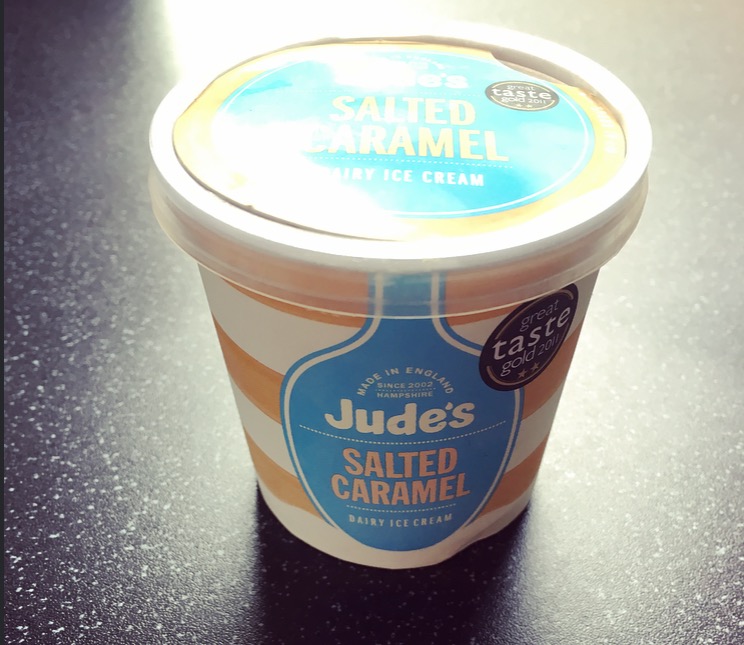 Jude’s Salted Caramel Dairy Ice Cream