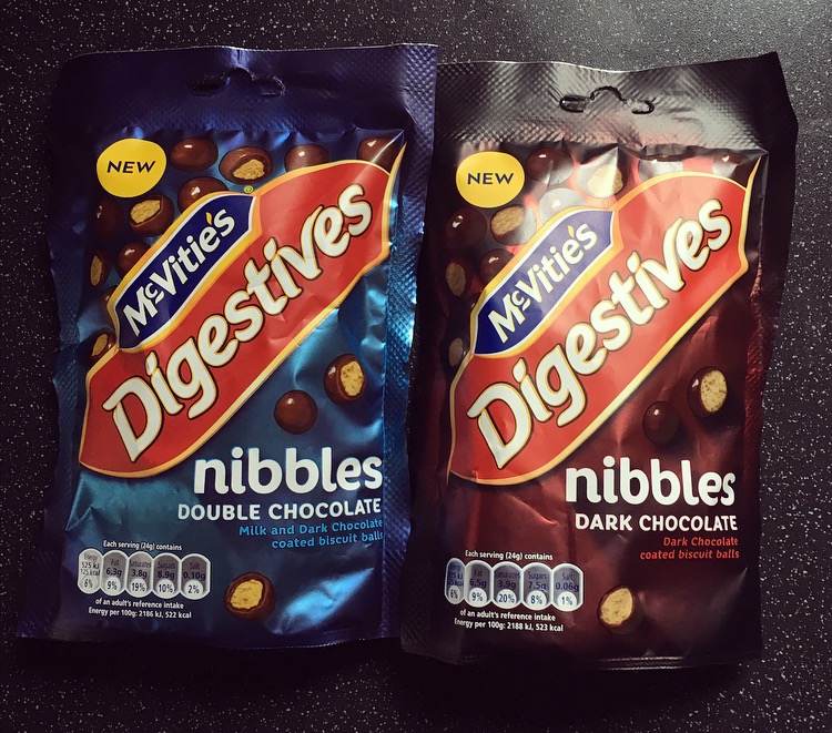 McVitie's Digestives Nibbles Chocolate