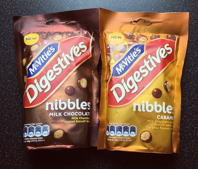 McVitie’s Digestives Nibbles – Milk Chocolate & Caramel
