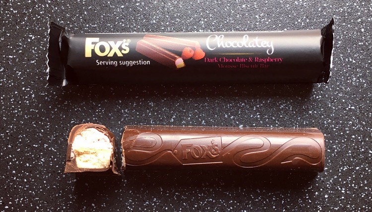 Fox's Chocolatey Biscuit Bars Raspberry Mousse