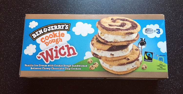 Ben & Jerry’s Cookie Dough ‘Wich