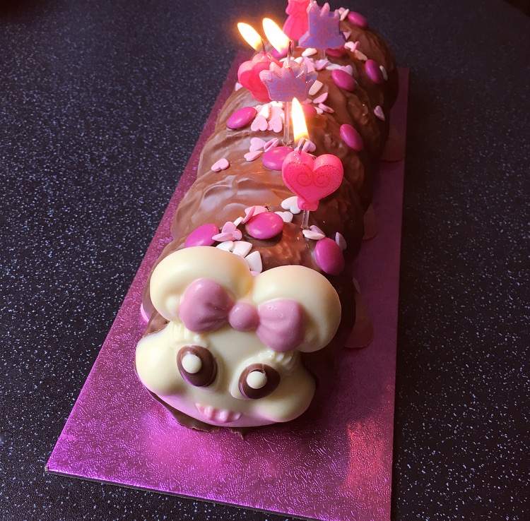 M&S Connie Caterpillar Birthday Cake