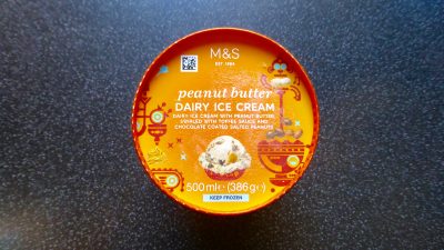 M&S Peanut Butter Ice Cream