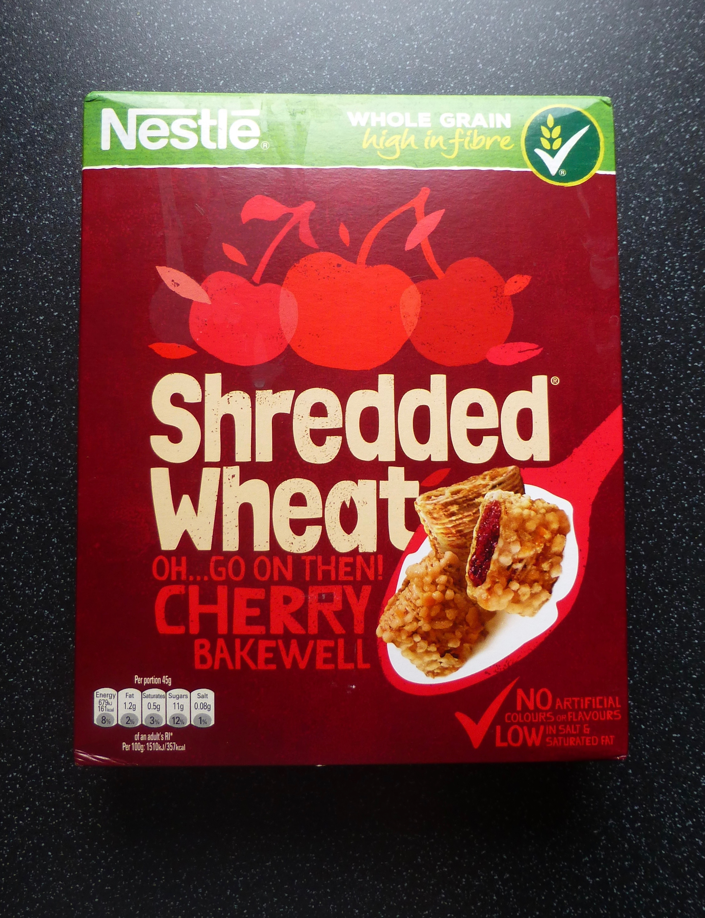 Shredded Wheat Cherry Bakewell