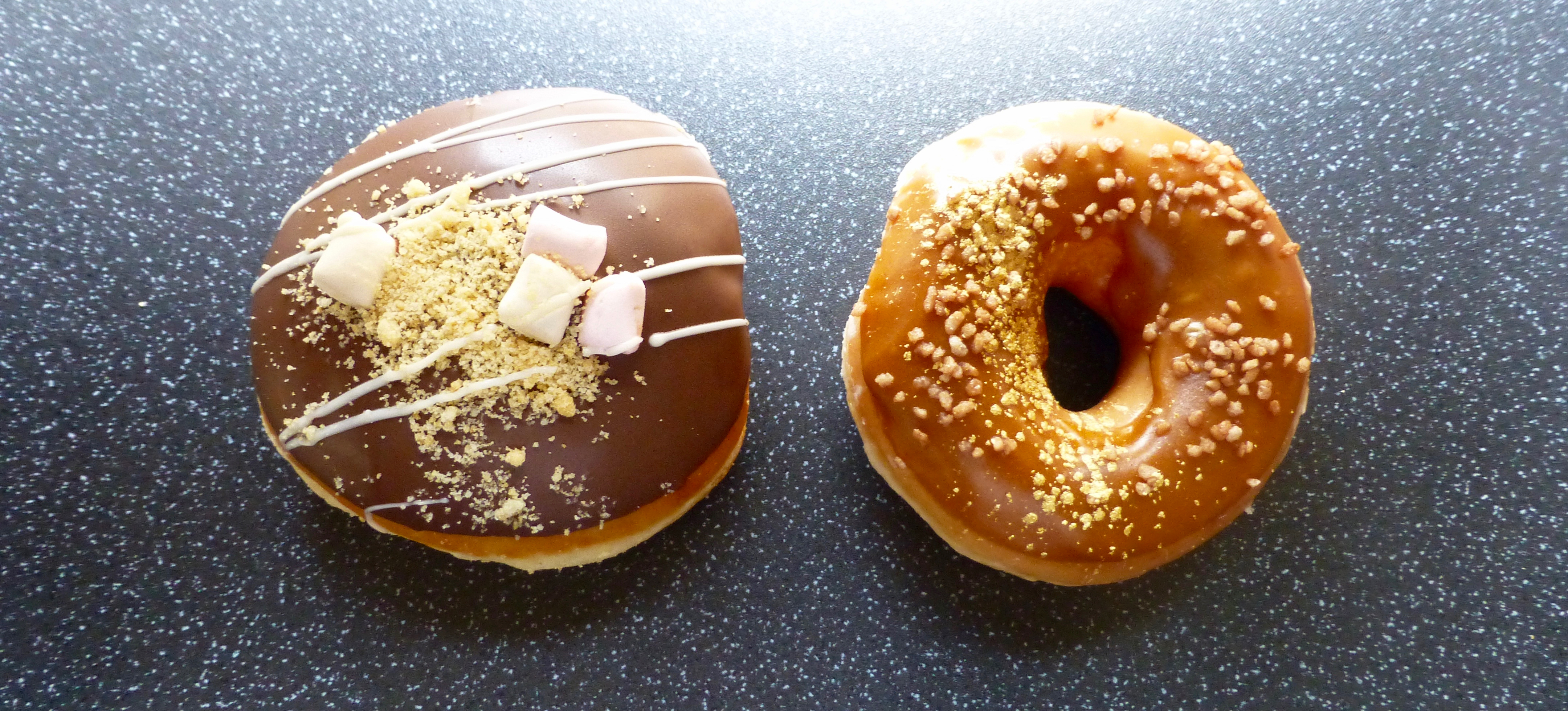 Krispy Kreme Maple Crunch and Chocolate Smores