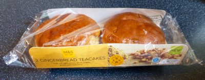 M&S Gingerbread Teacakes