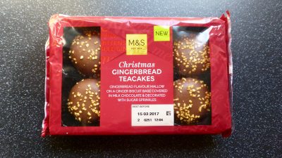 M&S Christmas Gingerbread Teacakes