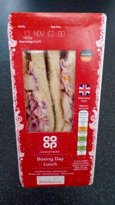 Co-Op Boxing Day Lunch
