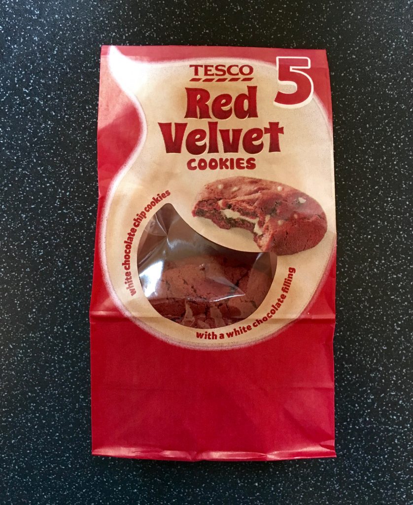 Tesco Red Velvet Cookies