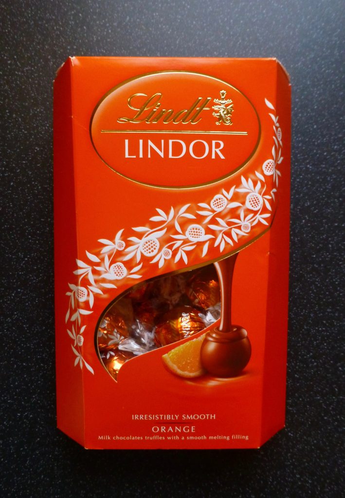 Christmas Lindt Lindor Orange