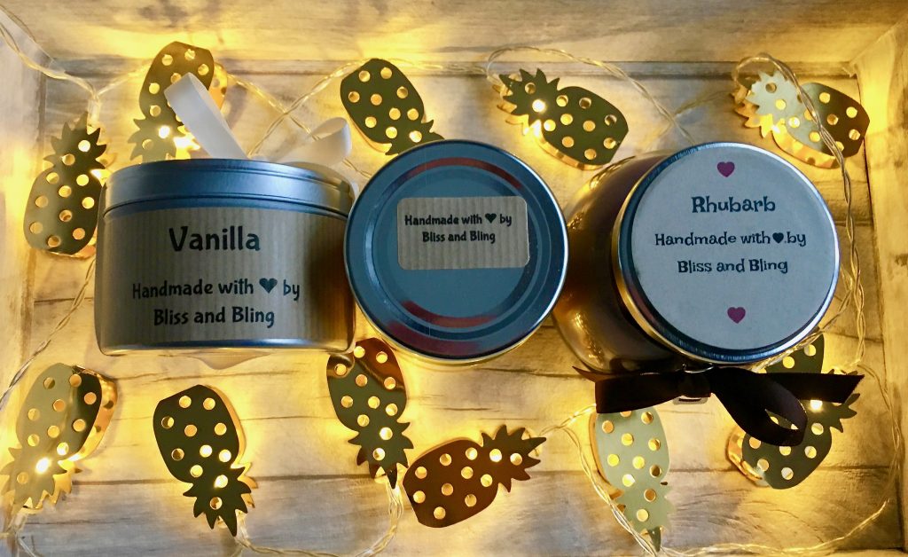Bliss and Bling Candles
