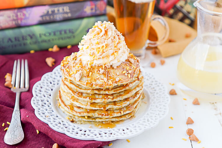 Harry Potter Butterbeer Pancakes