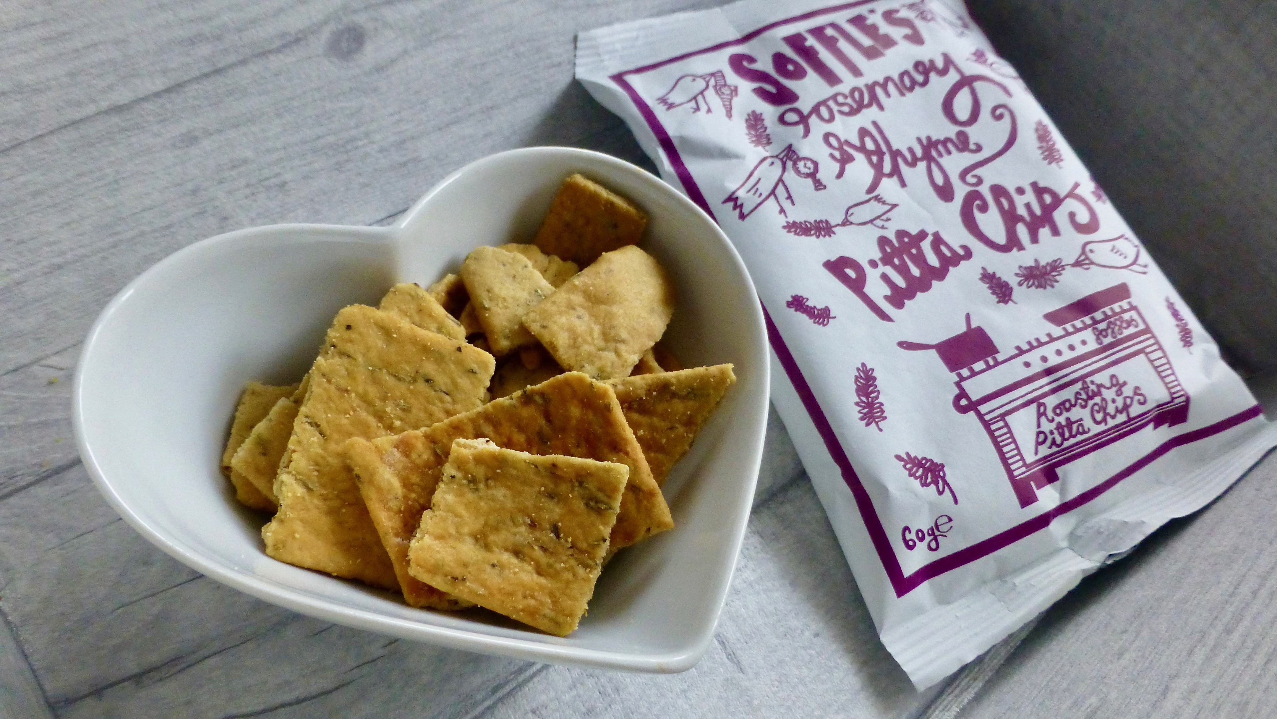 Soffle's Pitta Chips Rosemary and Thyme