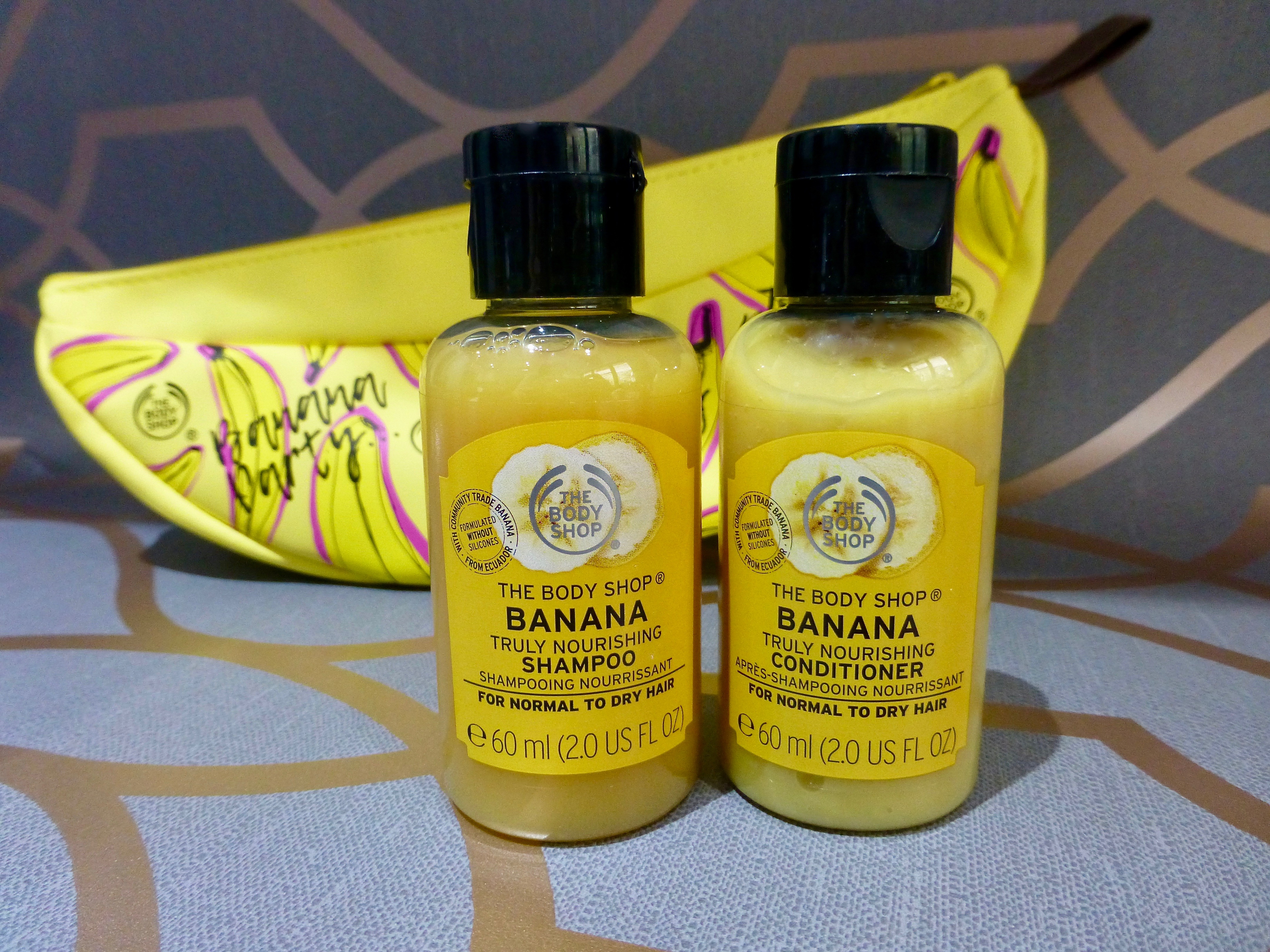 The Body Shop Banana Shampoo and Conditioner
