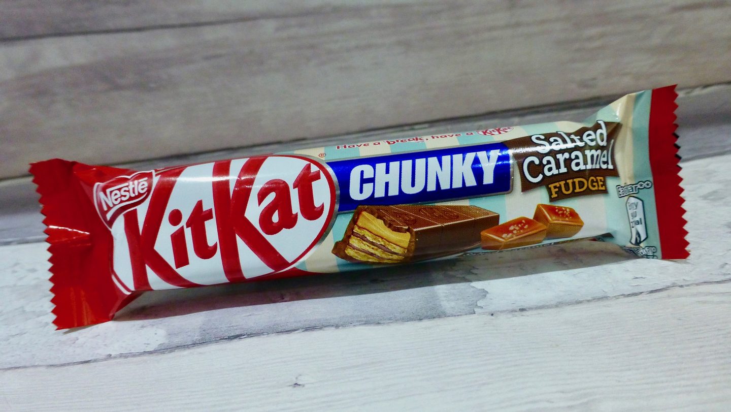 KitKat Salted Caramel Fudge Chocolate