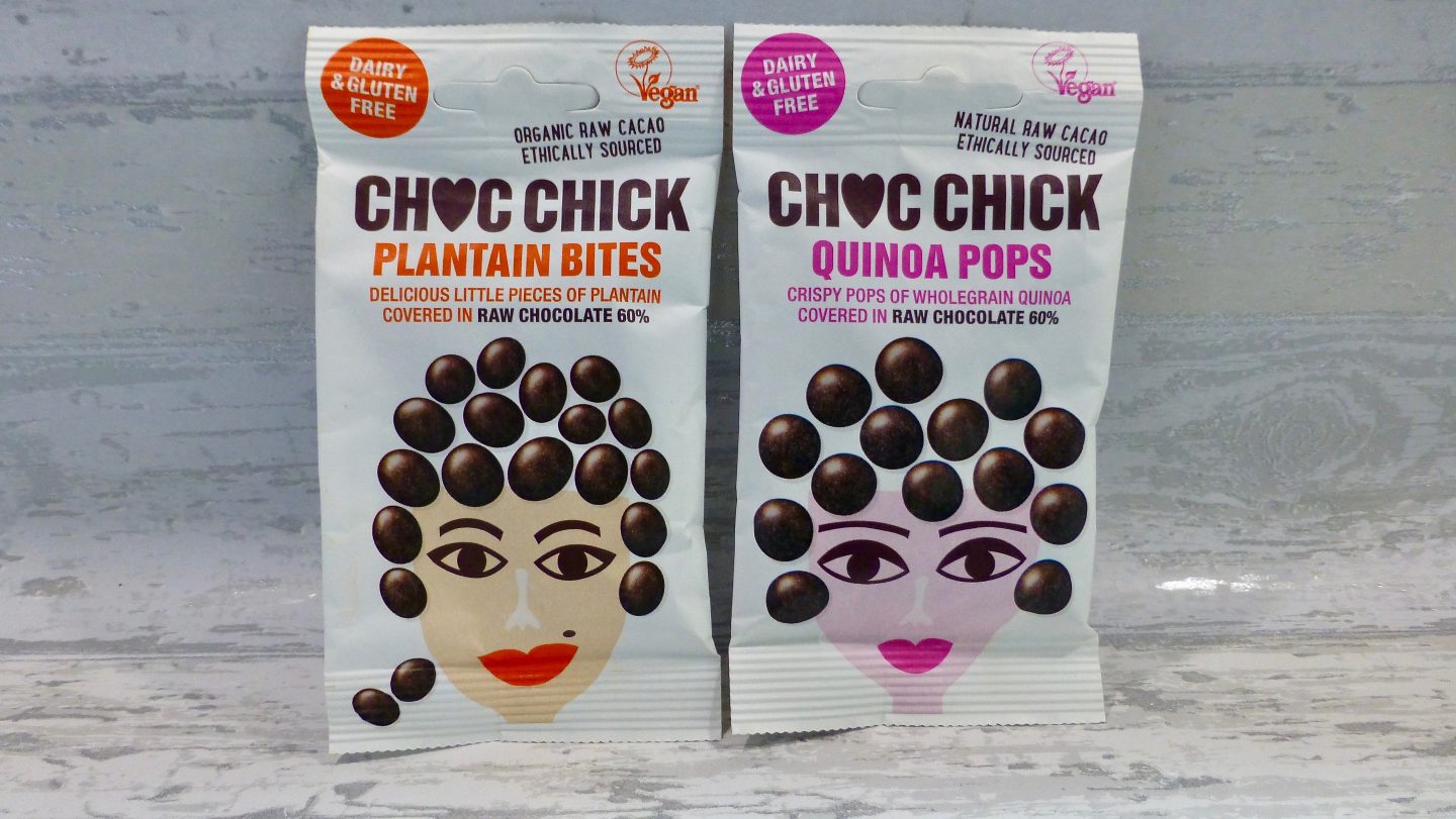 Choc Chick Quinoa Pops and Plantain Bites *