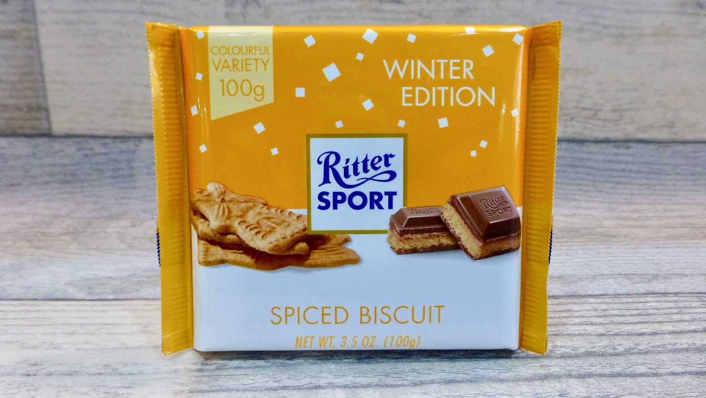 Ritter Sport Spiced Biscuit Winter Edition Chocolate