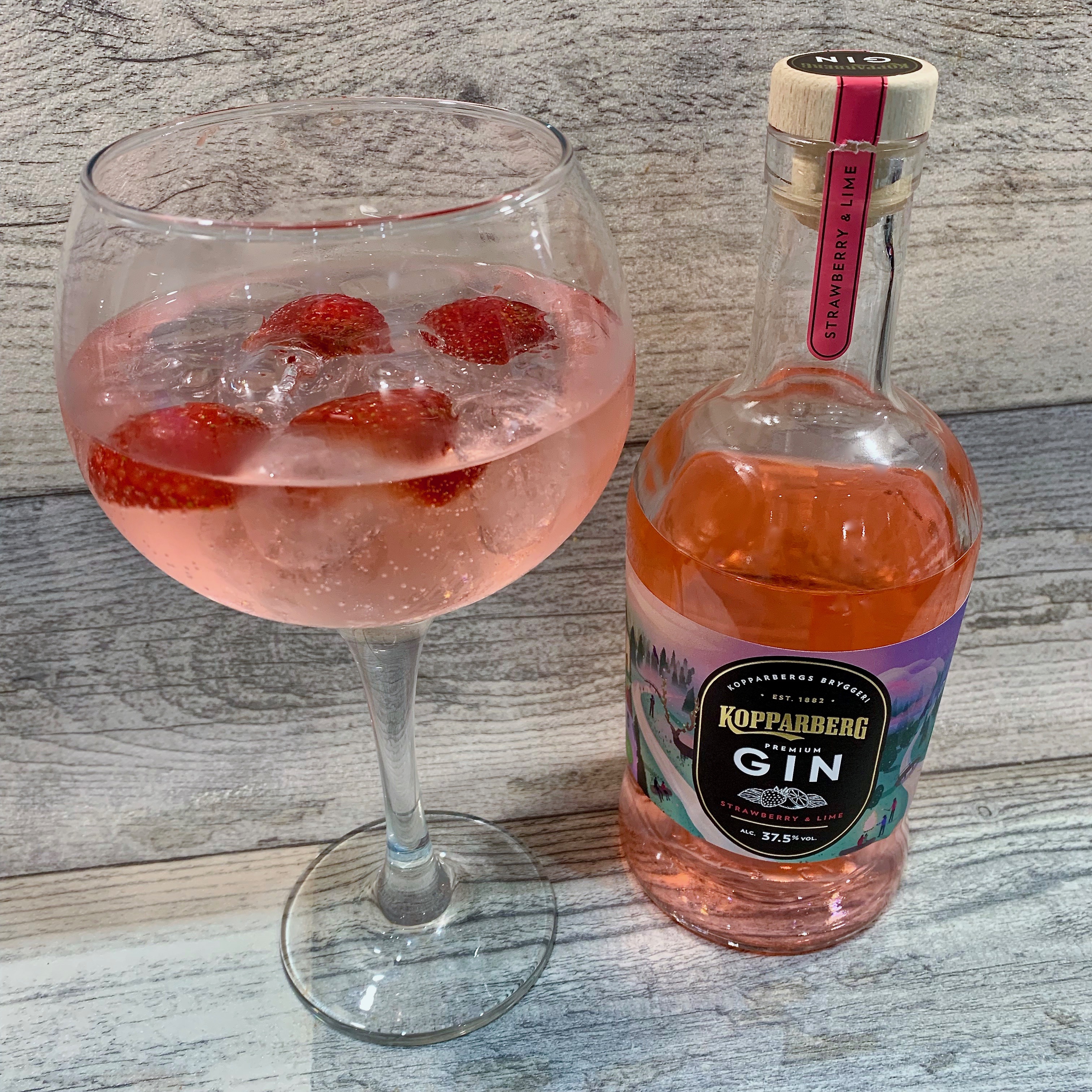 Kopparberg Strawberry and Lime Gin