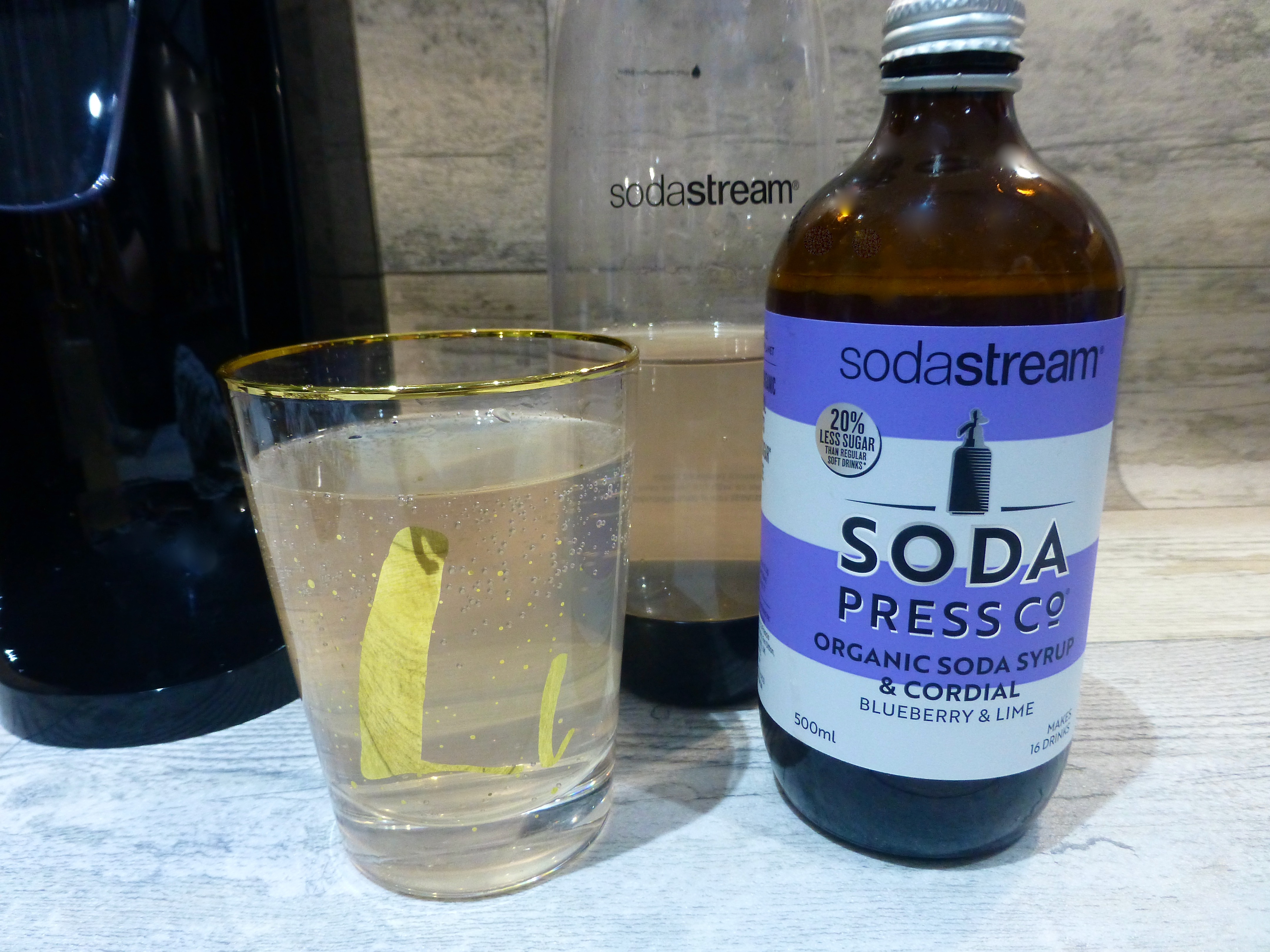 Sodastream Soda Press Co Blueberry and Lime