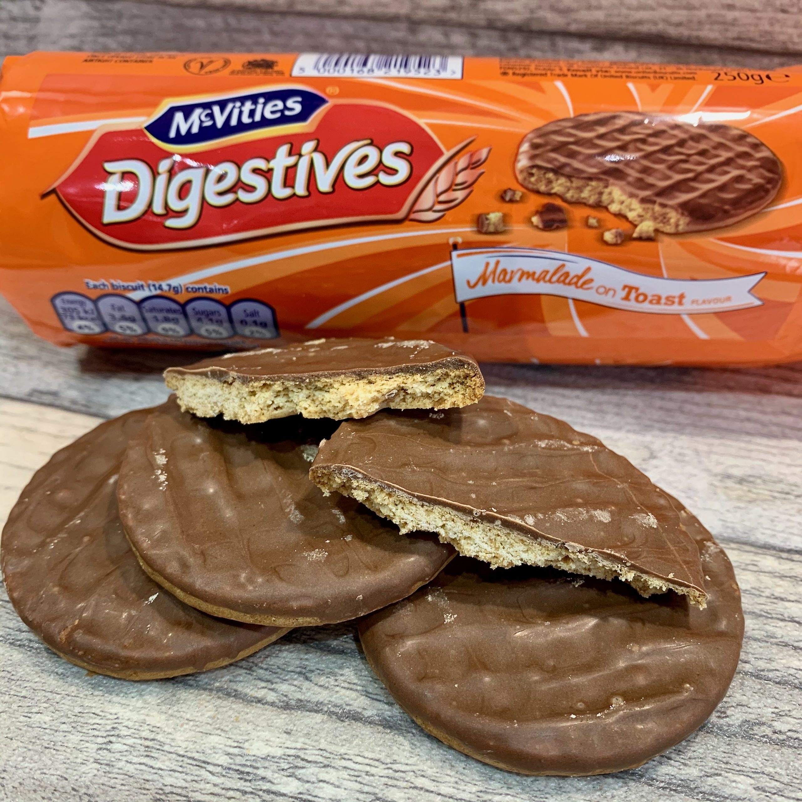 McVities Marmalade on Toast Digestives Review Biscuits
