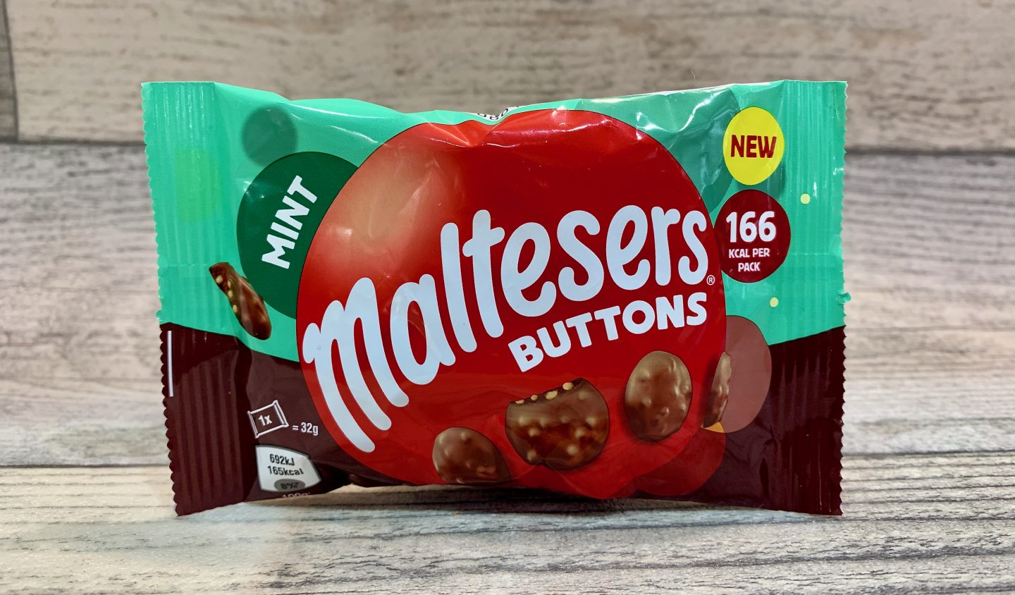 Mint Maltesers Buttons New