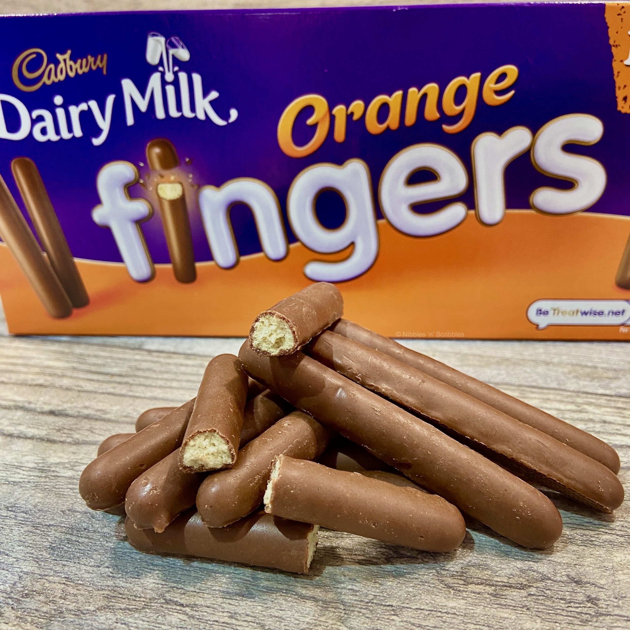 Cadbury Orange Chocolate Fingers