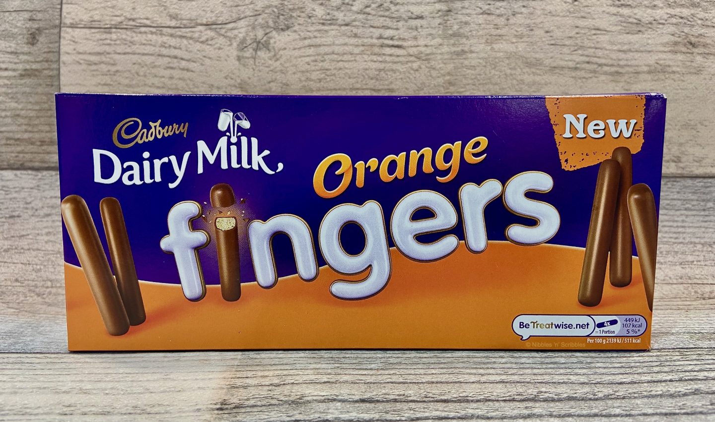 Cadbury Orange Chocolate Fingers Review