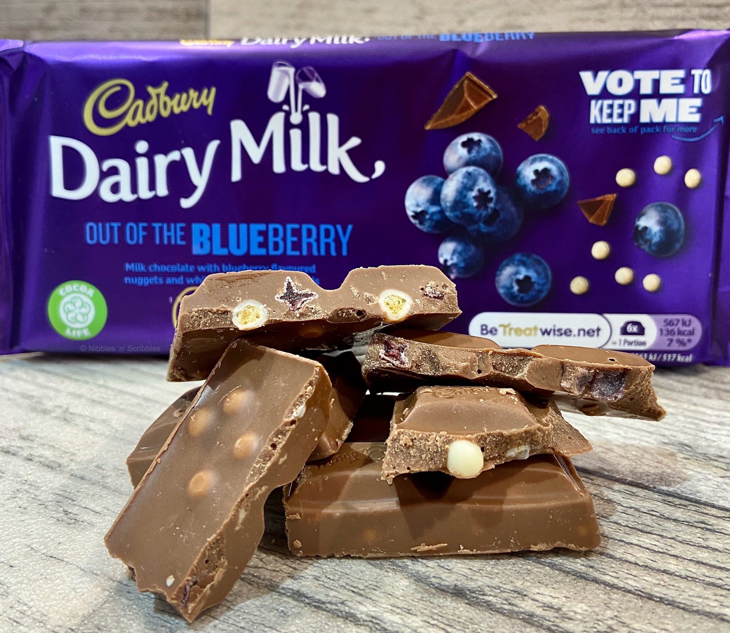 Cadbury Dairy Milk Out of the Blueberry Review