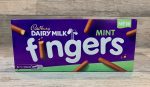 Cadbury Mint Chocolate Fingers Review