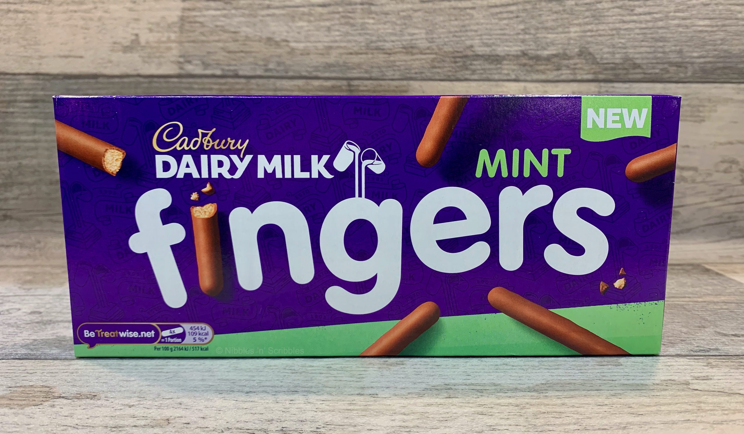 Cadbury Mint Chocolate Fingers