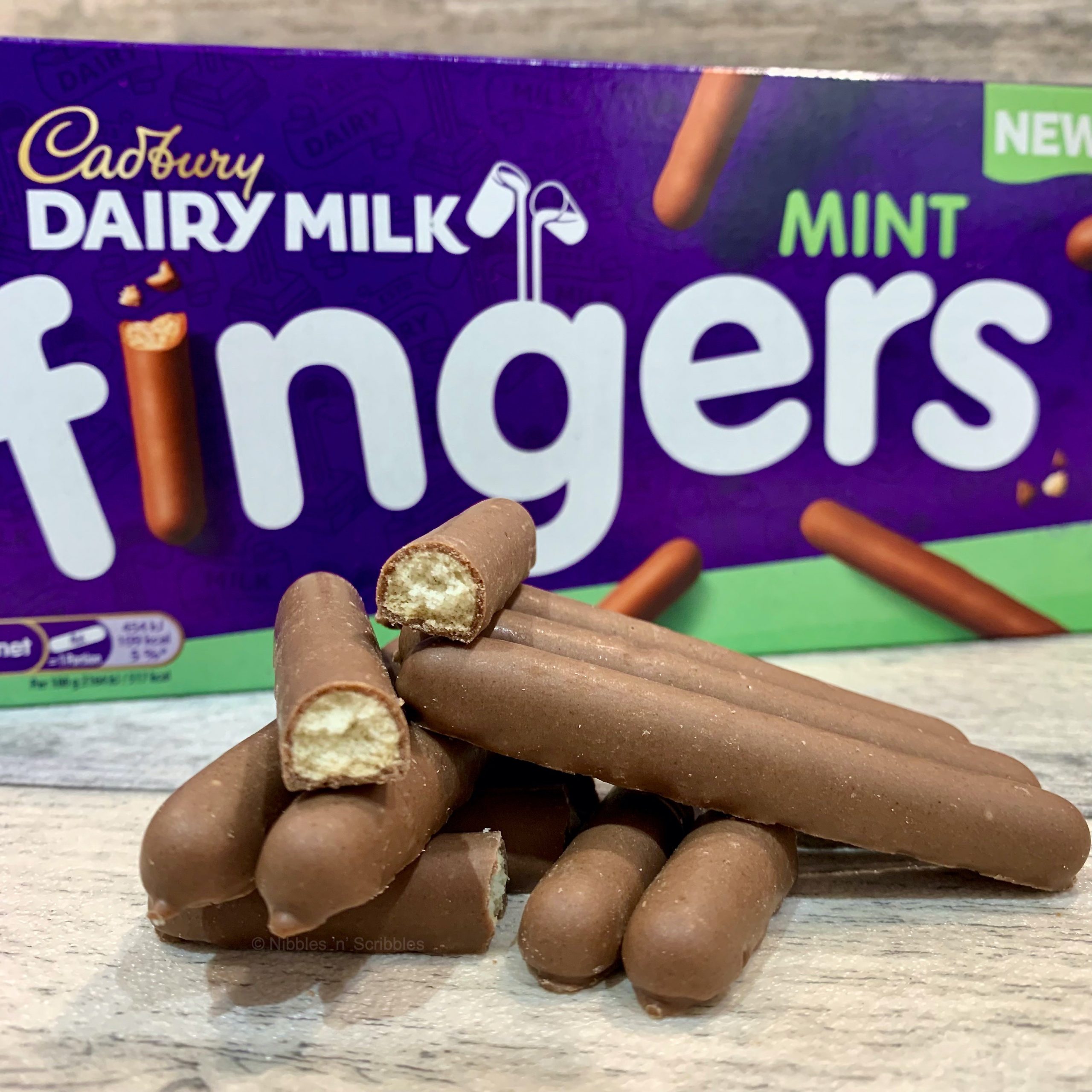 Cadbury Mint Chocolate Fingers