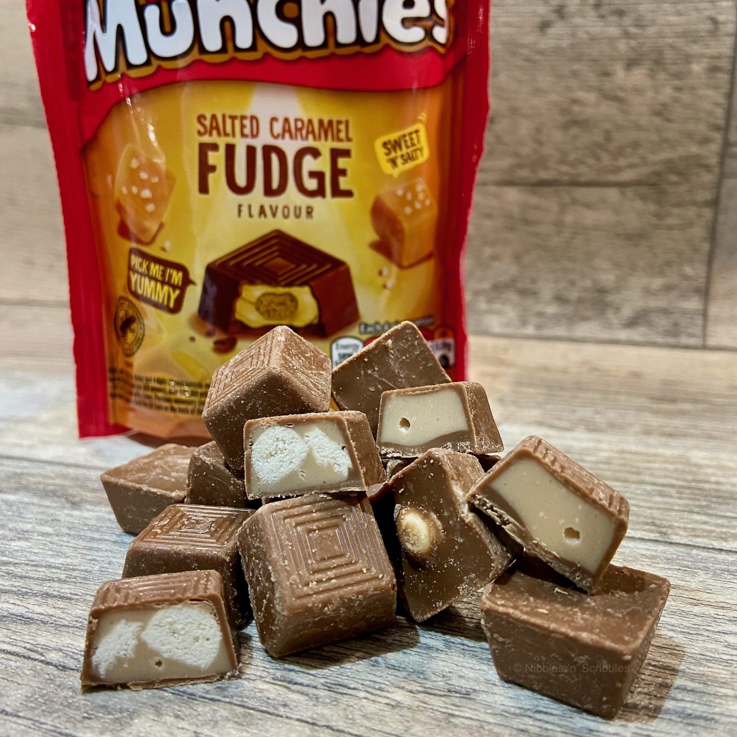 Salted Caramel Fudge Munchies