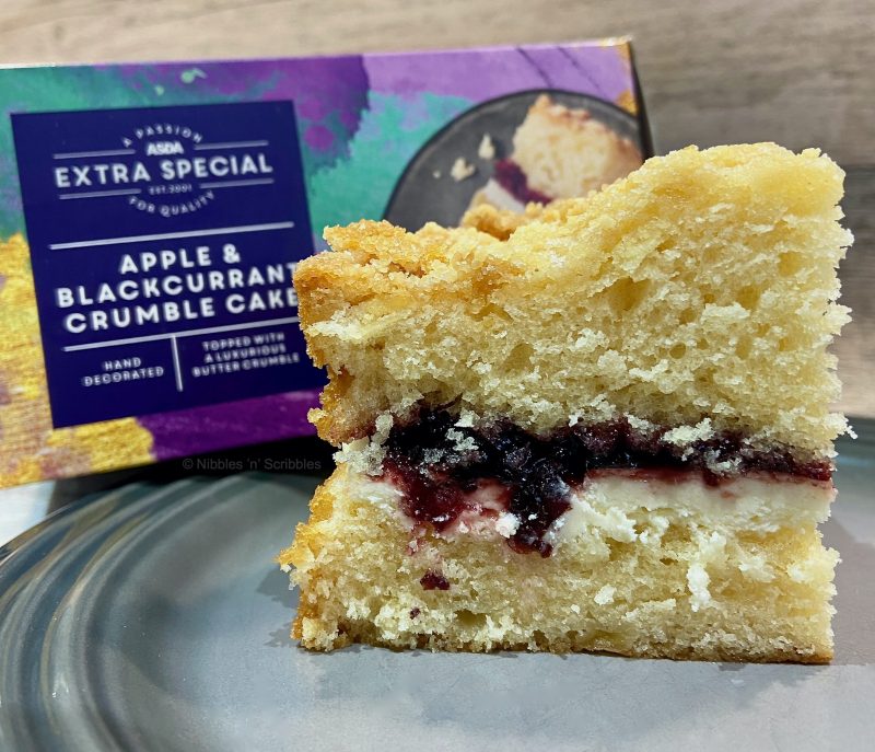 Asda Extra Special Apple & Blackcurrant Crumble Cake
