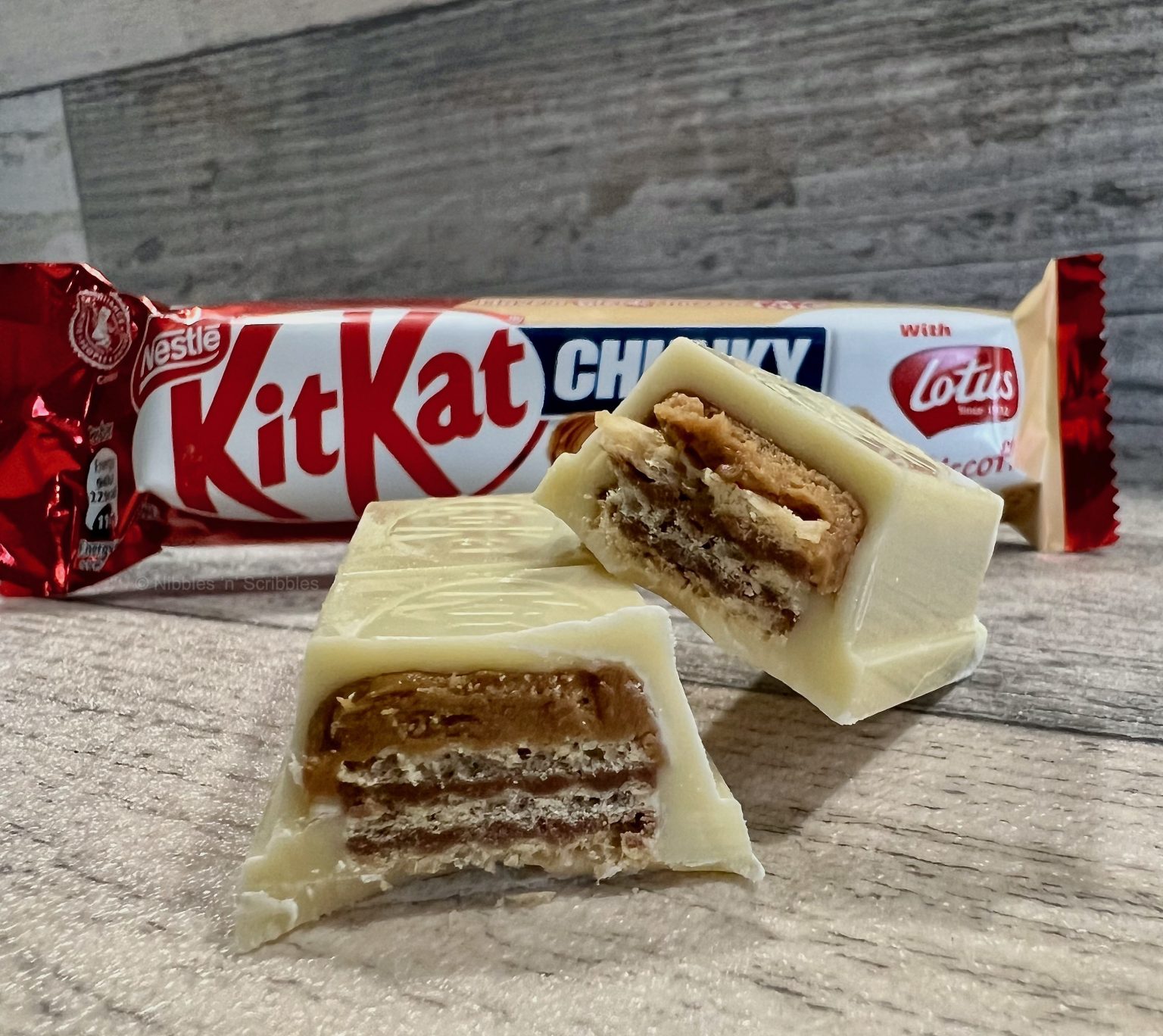 KitKat Chunky White Lotus Biscoff
