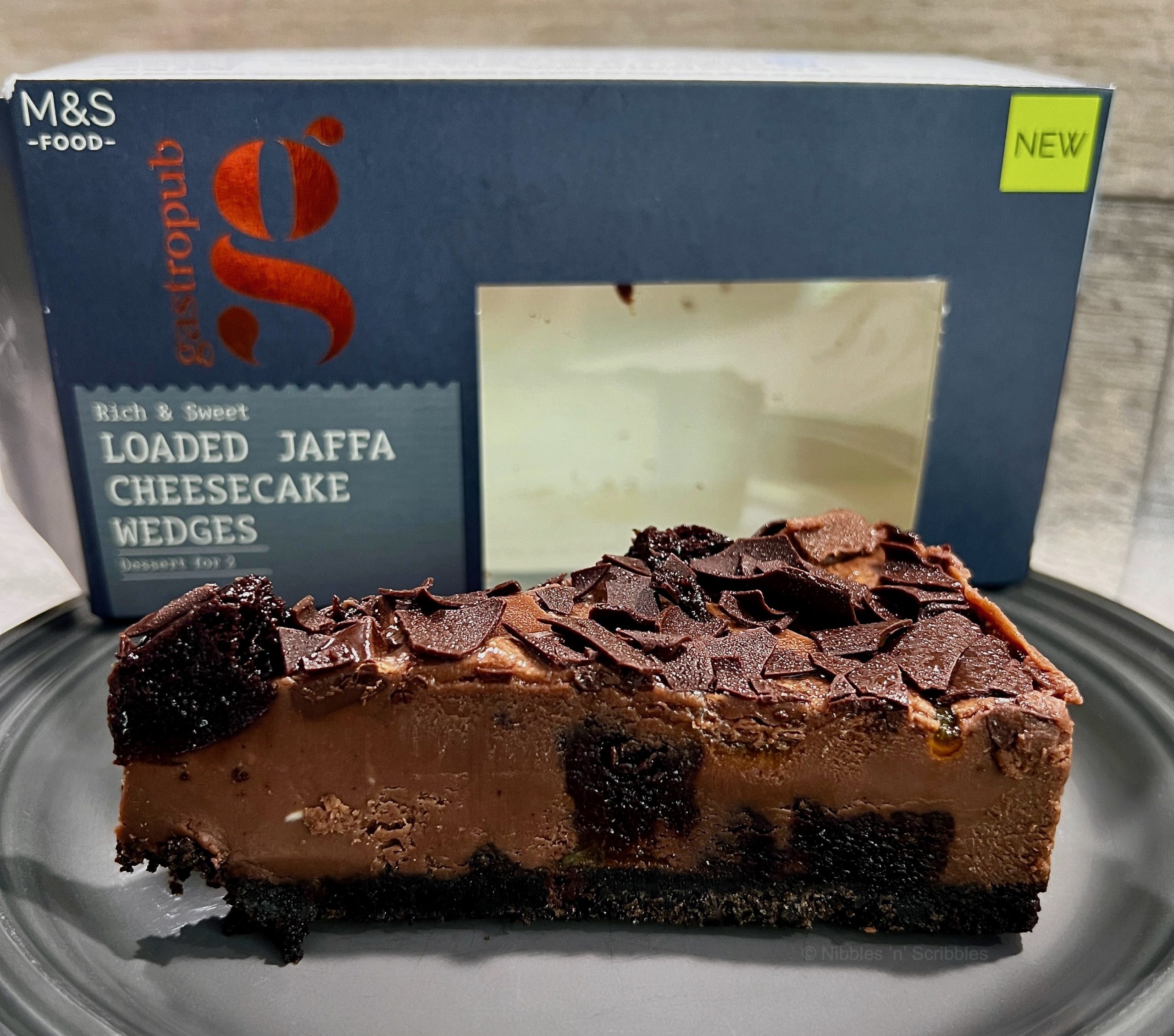 M&S Loaded Jaffa Cheesecake Wedges Review