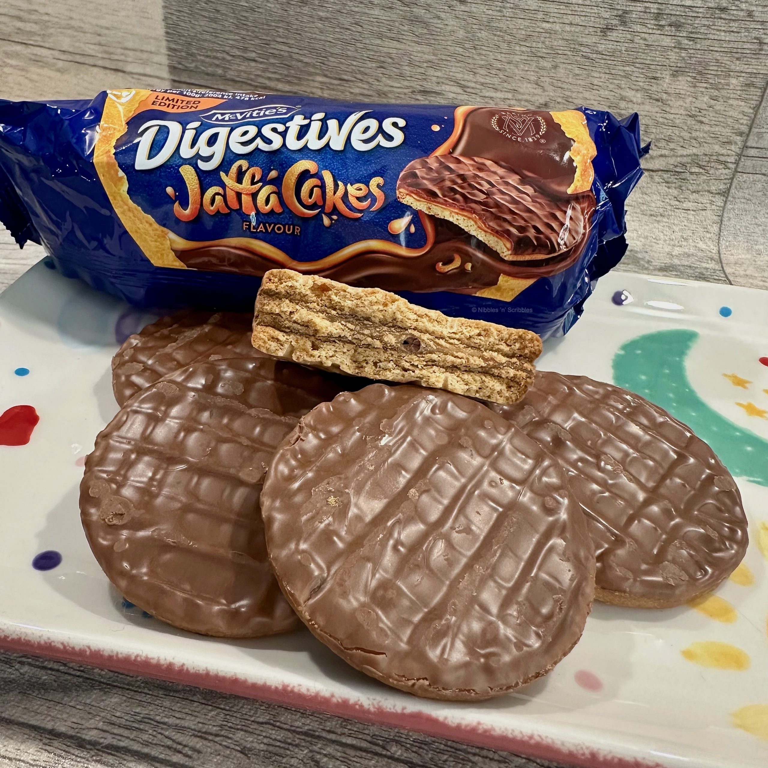 Digestives Jaffa Cakes