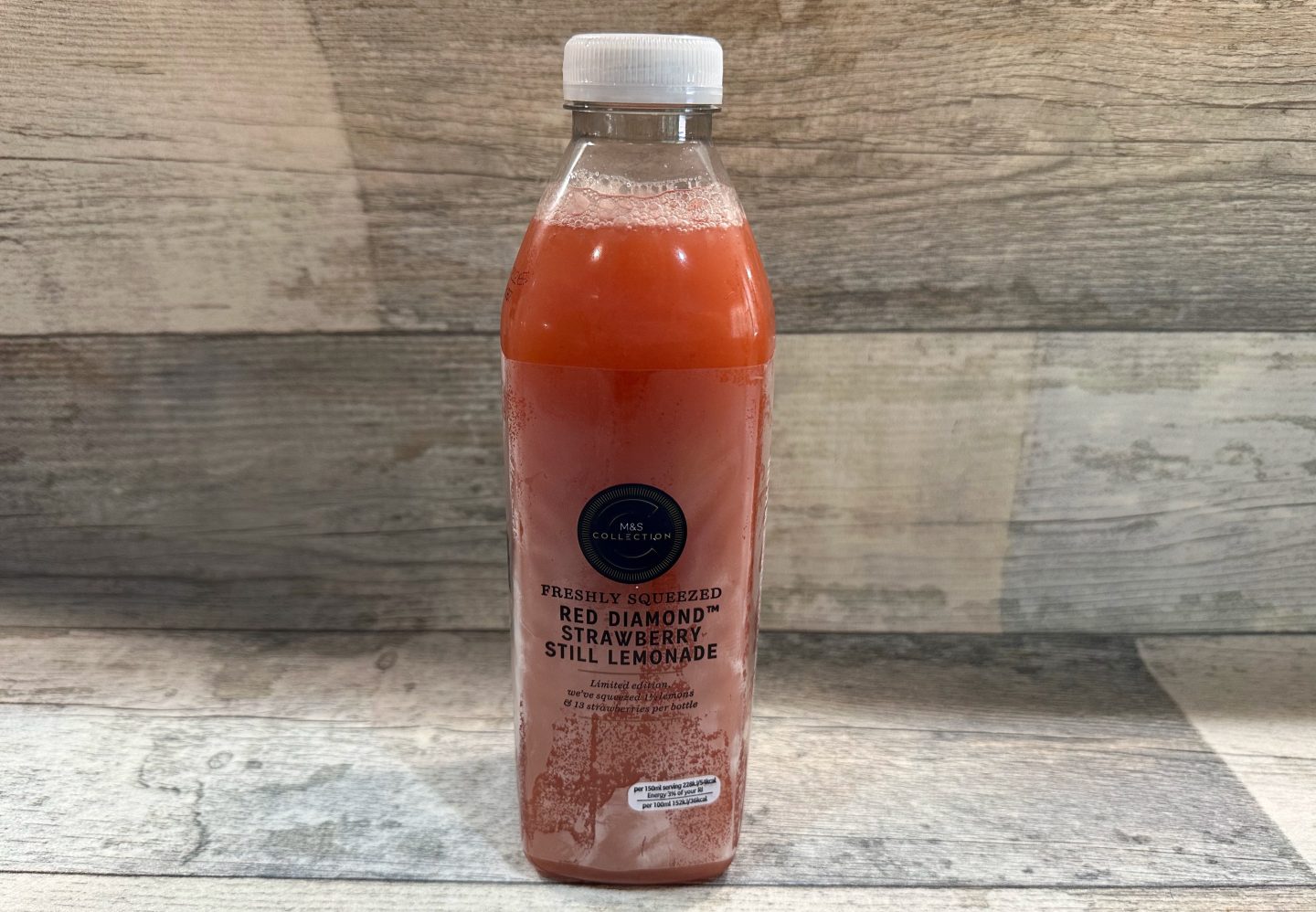 M&S Red Diamond Strawberry Still Lemonade
