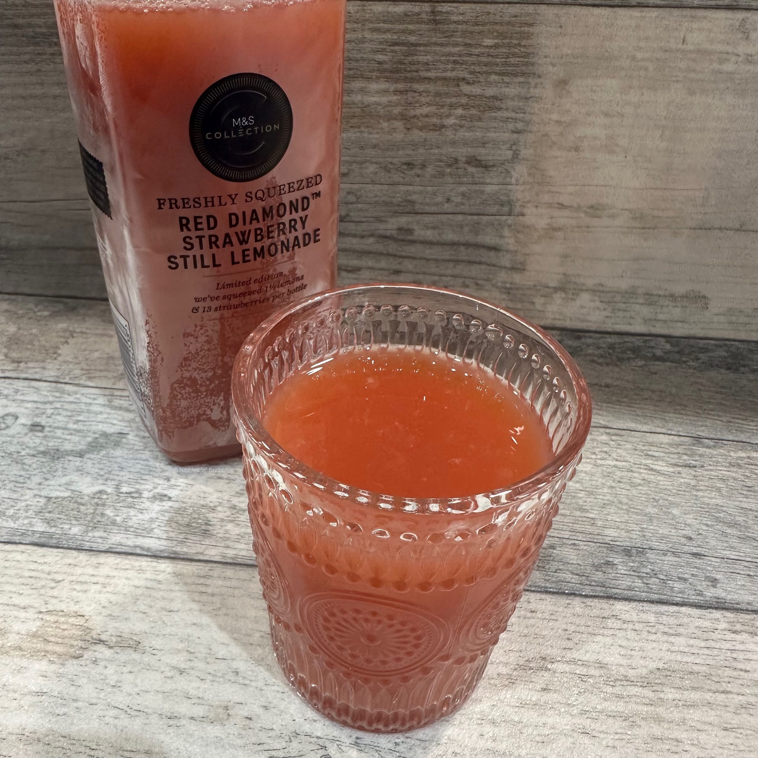 M&S Strawberry Still Lemonade
