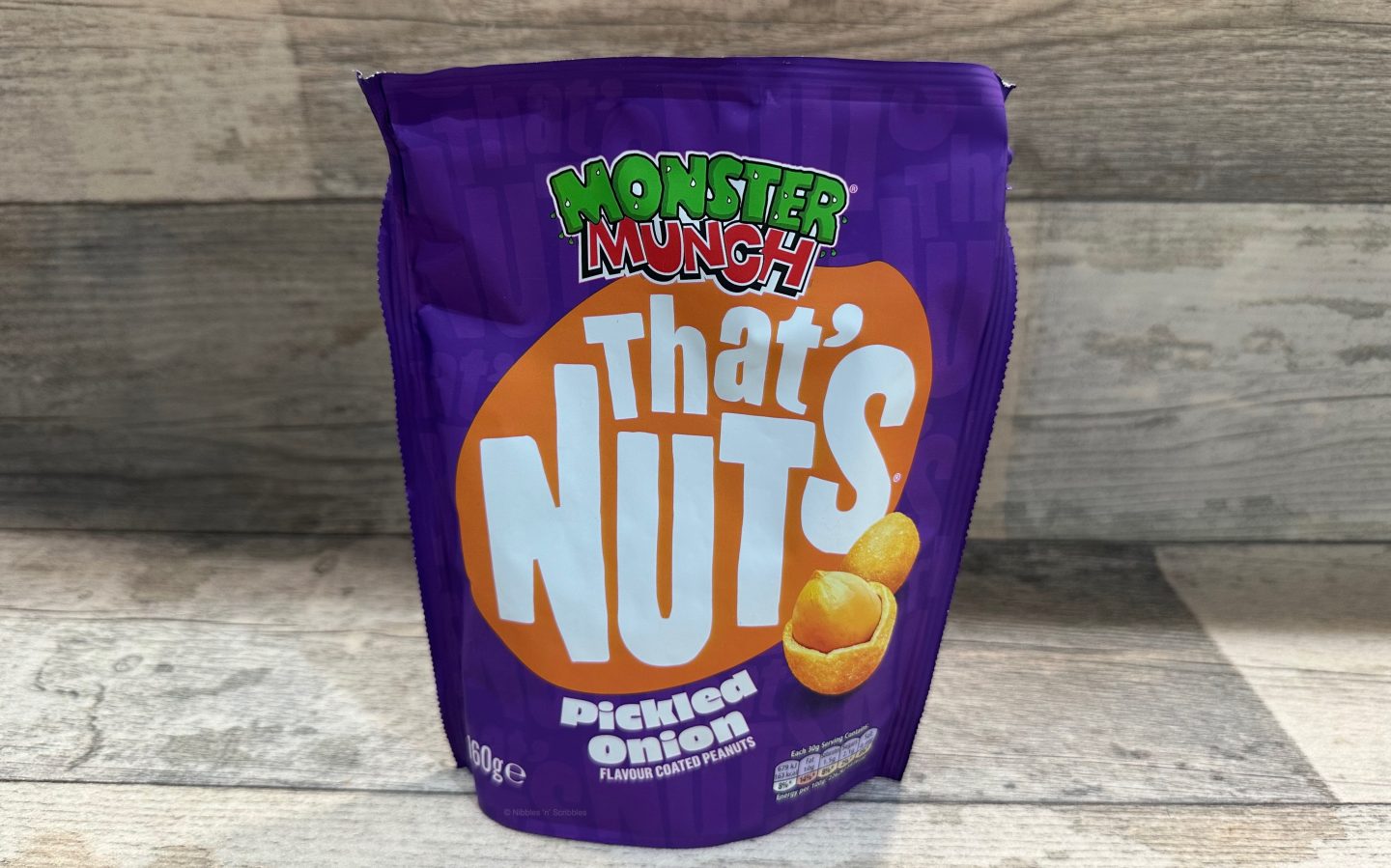 That's Nuts Monster Munch Pickled Onion Sharing Coated Peanuts